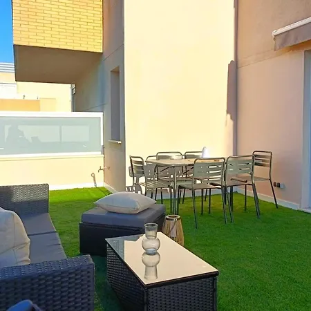 Apartment Atenas Suite, 2 Hab, Terraza, Piscina Y Playa A 3 Min Almeria