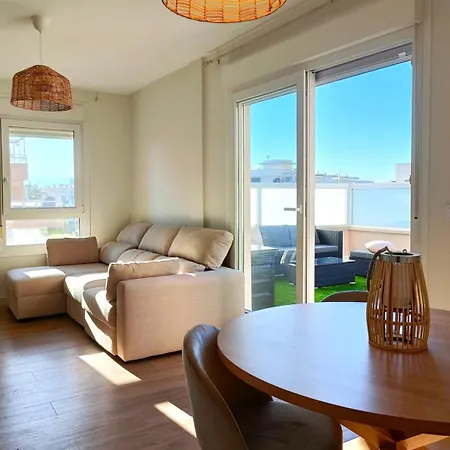 Atenas Suite, 2 Hab, Terraza, Piscina Y Playa A 3 Min * Almeria